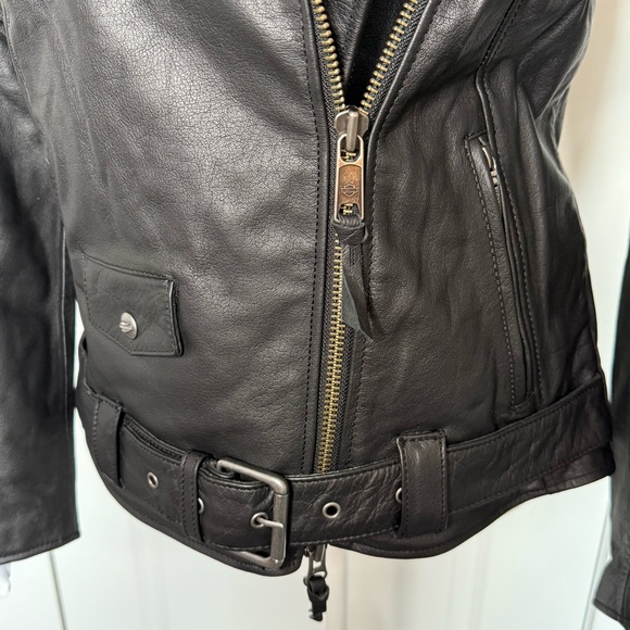 Harley-Davidson Women’s Potomac 3-in-1 Leather Riding Jacket size medium - Picture 6 of 15